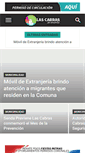 Mobile Screenshot of lascabrasmunicipalidad.cl